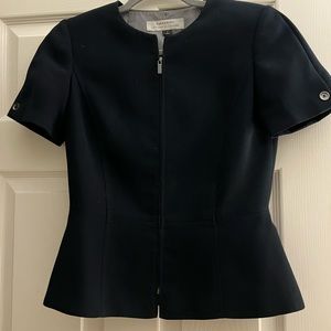 Tahari short sleeve blazer